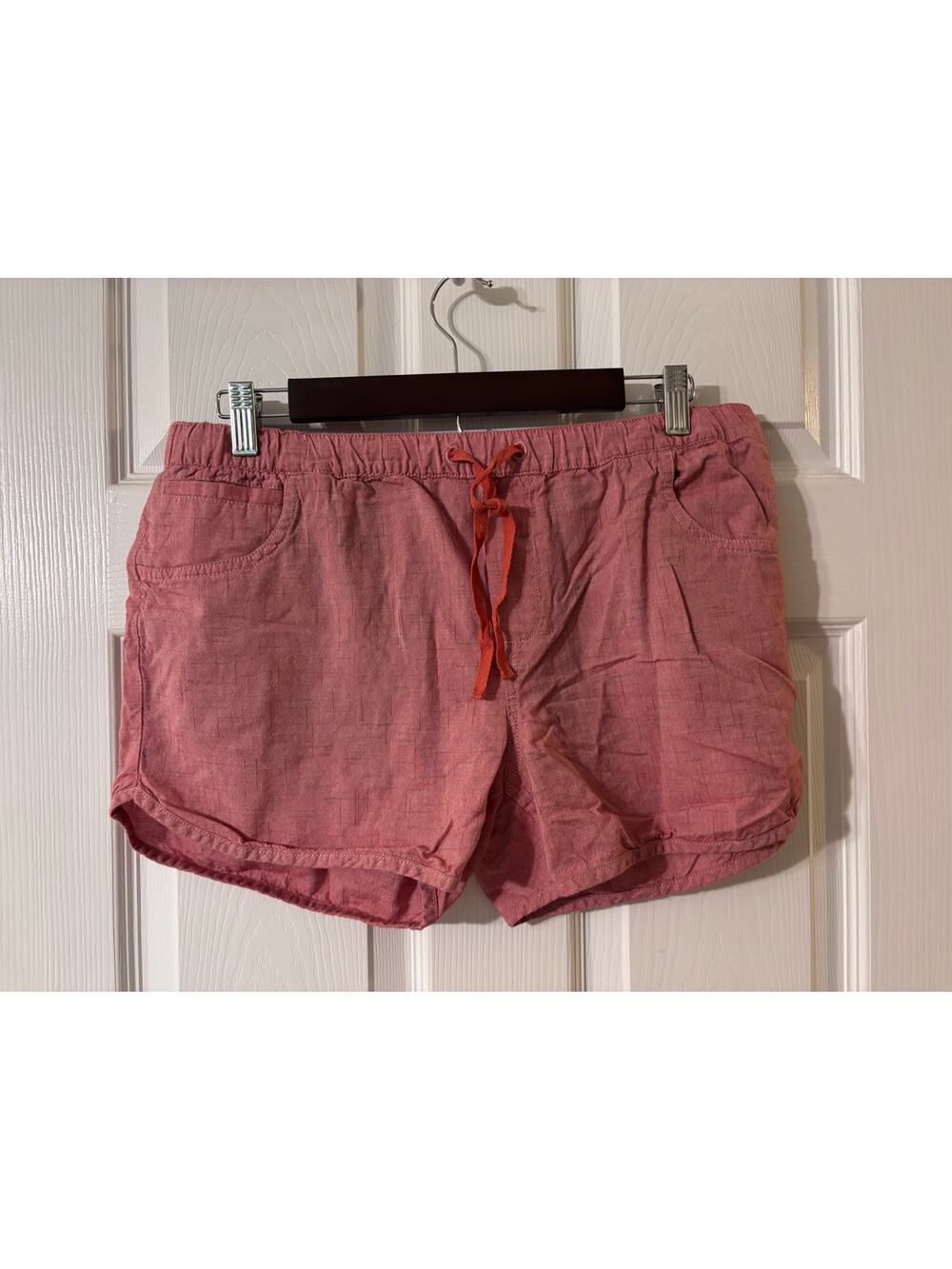 Toad & Co Shorts Women's Size Medium Pink 100% Organic Cotton